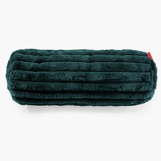 Cylinderkuddfodral 20 x 55cm - Ultraplyschmanchestertyg Teal 02