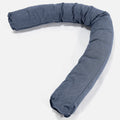 Stentvättad denim Marinblå
