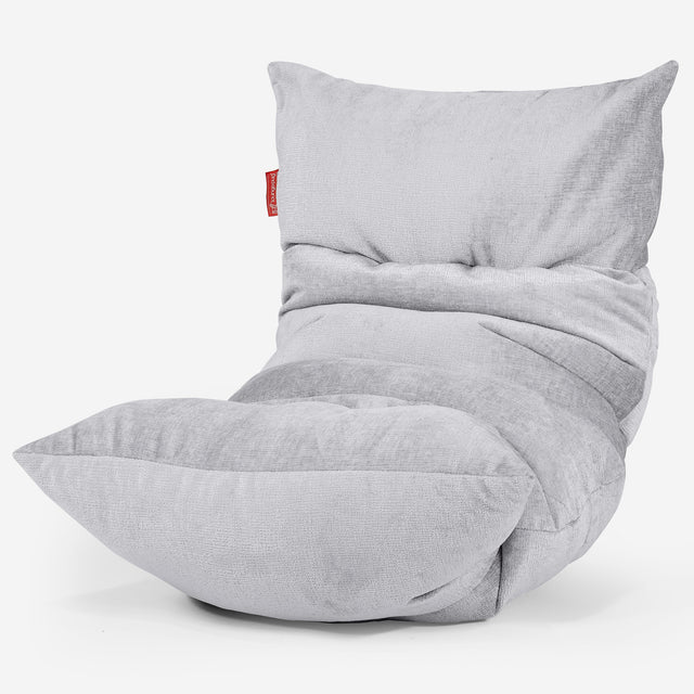 Eva Lounger Saccosäck - Chenille Grå 01