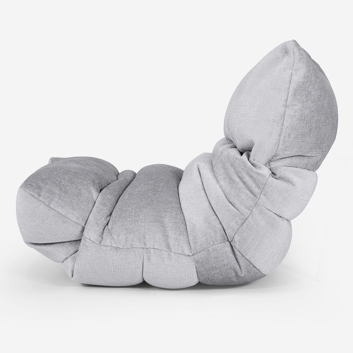 Eva Lounger Saccosäck - Chenille Grå 02