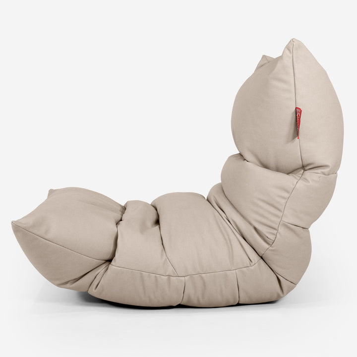 Eva Lounger Saccosäck - Veganskt Läder Elfenbensvit 02
