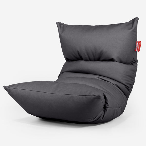 Eva Lounger Saccosäck - Veganskt Läder Svart 01