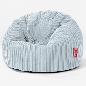 Klassisk Sittsäck Stol Barn 1-5 år - Klassisk Manchestertyg Baby Blå