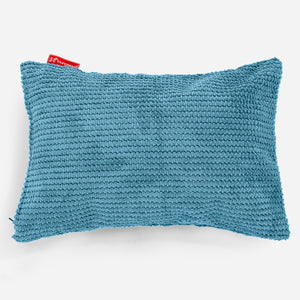 Kuddfodral 35 x 50cm - Pom-pom Turkos