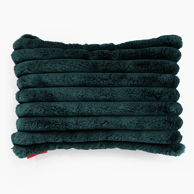 Kuddfodral 35 x 50cm - Ultraplyschmanchestertyg Teal 01