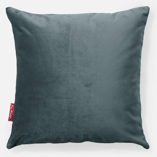 Kudde 47 x 47cm - Sammet Teal 01