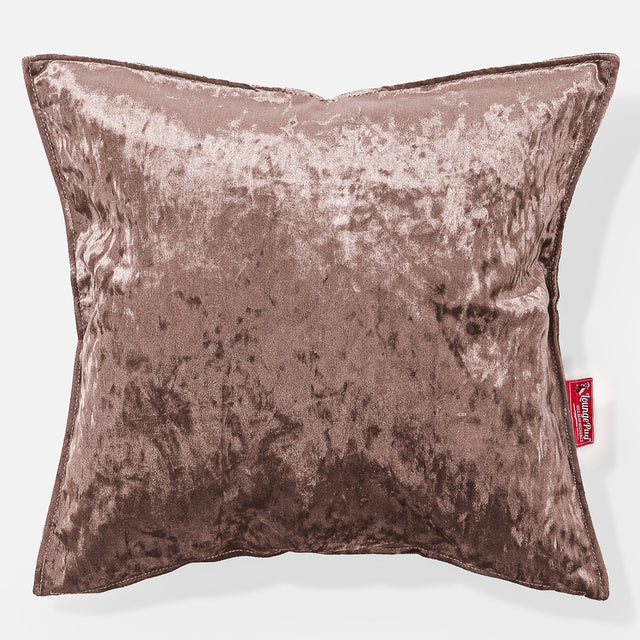 Kudde 47 x 47cm - Vintagesammet Tryffel 01