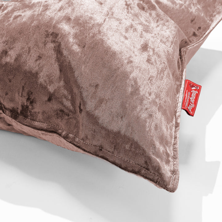 Kudde 47 x 47cm - Vintagesammet Tryffel 02