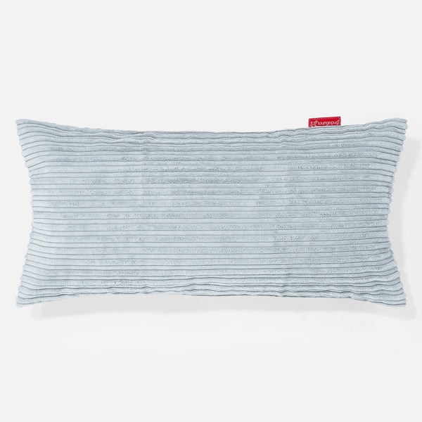 Jätte Kudde C50-L 40 x 80cm, CloudSac Memoryskum - Klassisk Manchestertyg Baby Blå 01