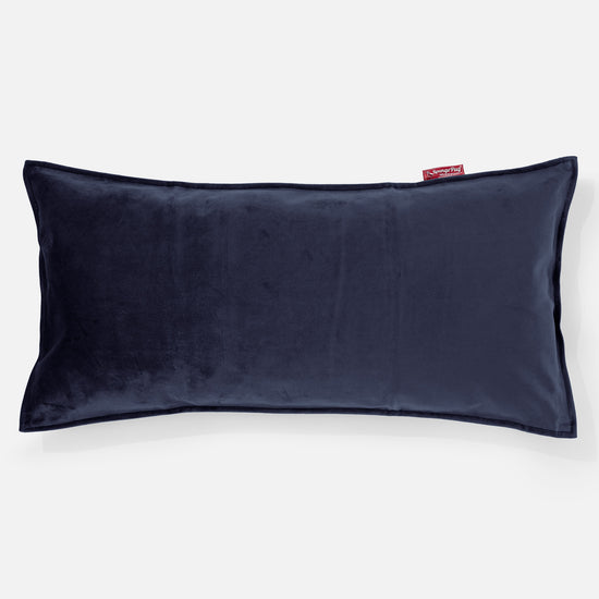 Jätte Kudde C50-L 40 x 80cm, CloudSac Memoryskum - Sammet Navy 01