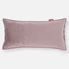 Jätte Kudde C50-L 40 x 80cm, CloudSac Memoryskum - Sammet Rosa 01