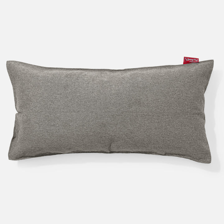 Jätte Kudde C50-L 40 x 80cm, CloudSac Memoryskum - Interalli-ull Silverfärgad 01