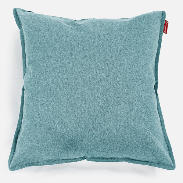 Kudde XL 70 x 70cm - Interalli-ull Cyan 01