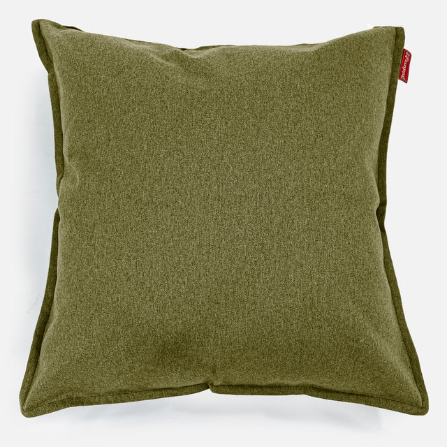 Kudde XL 70 x 70cm - Interalli-ull Limegrön 01