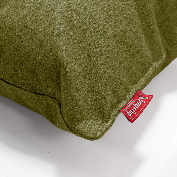 Kuddfodral XL 70 x 70cm - Interalli-ull Limegrön Fabric Close-up Image