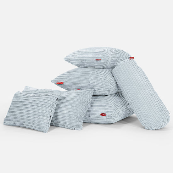 Kudde XL 70 x 70cm - Klassisk Manchestertyg Baby Blå 04