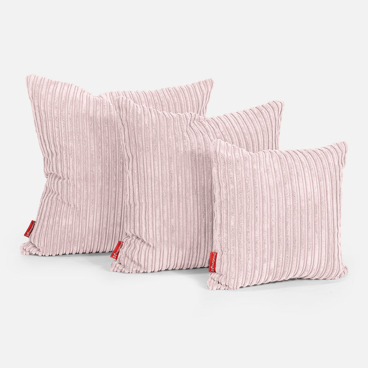 Kudde XL 70 x 70cm - Klassisk Manchestertyg Rosa 02