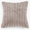 Kuddfodral XL 70 x 70cm - Ultraplyschmanchestertyg Minkbrun 01