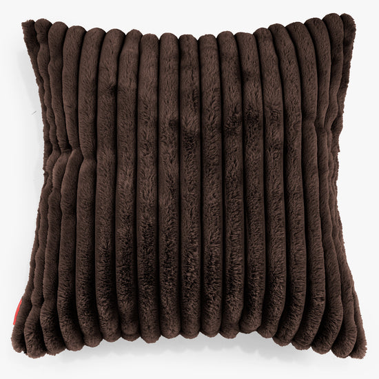 Kuddfodral XL 70 x 70cm - Ultraplyschmanchestertyg Sable 01