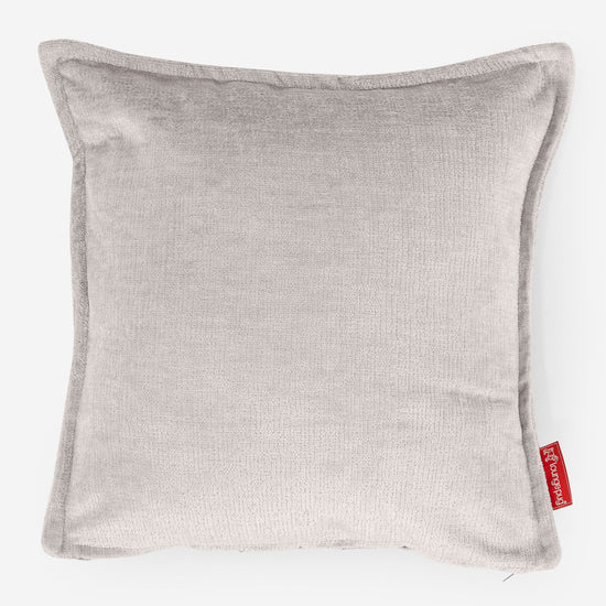 Kuddfodral 47 x 47cm - Chenille Gräddvit 01