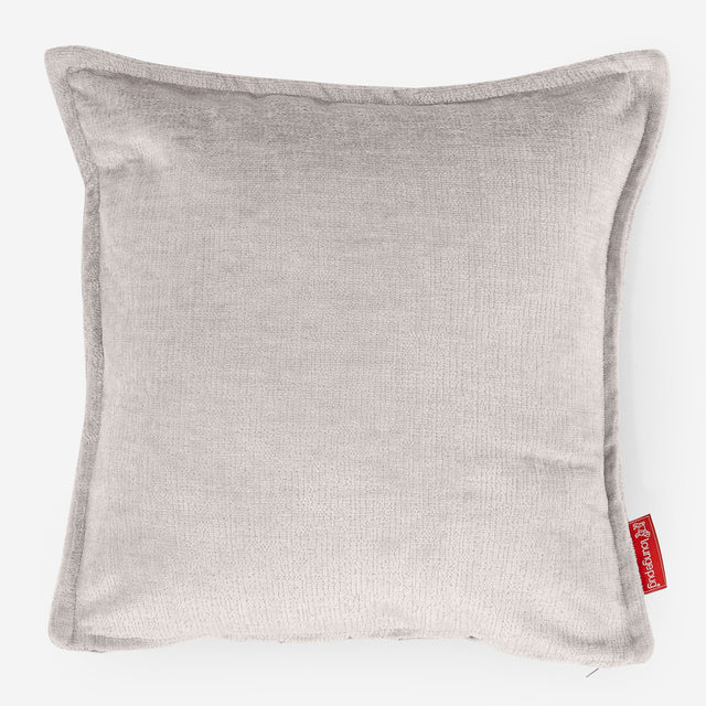 Kuddfodral 47 x 47cm - Chenille Gräddvit 01