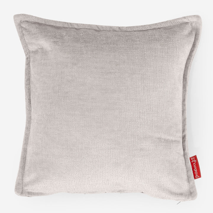 Kuddfodral 47 x 47cm - Chenille Gräddvit 01