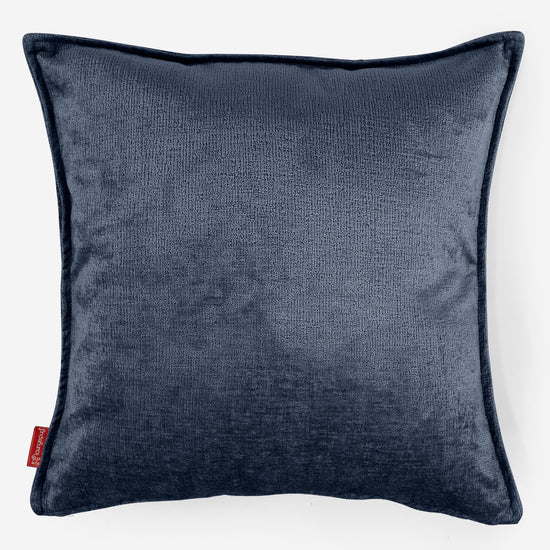 Kuddfodral XL 70 x 70cm - Chenille Marinblå 01