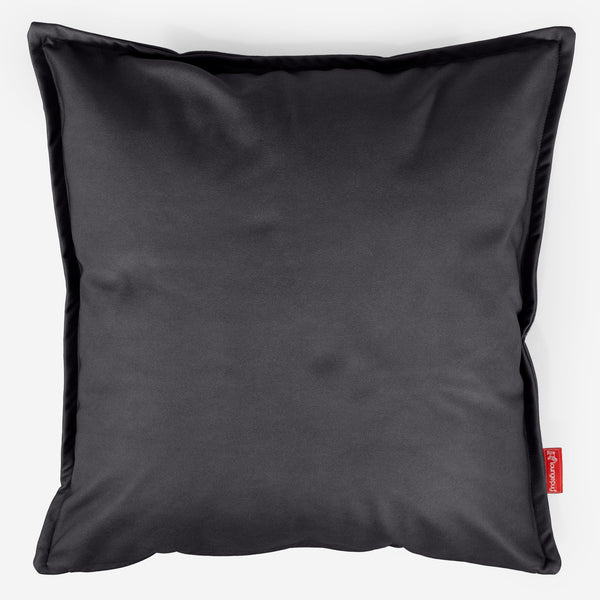 Kuddfodral XL 70 x 70cm - Veganskt Läder Svart 01