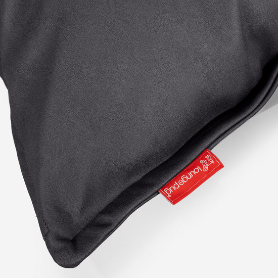 Kuddfodral XL 70 x 70cm - Veganskt Läder Svart 03