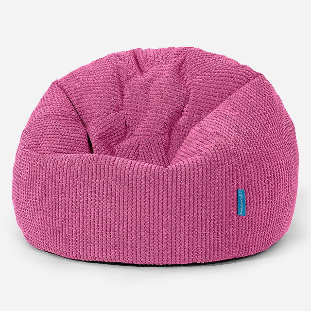 Klassisk Sittsäck Stol Barn 1-5 år - Pom-pom Rosa 01