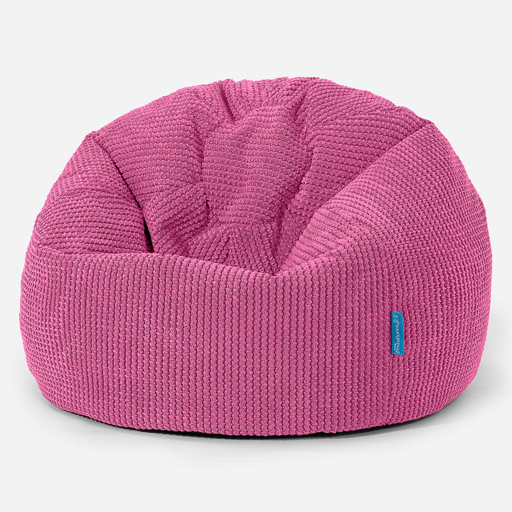 Klassisk Sittsäck Stol Barn 1-5 år - Pom-pom Rosa 01