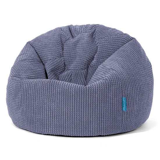 Klassisk Sittsäck Stol Barn 1-5 år - Pom-pom Lila 01