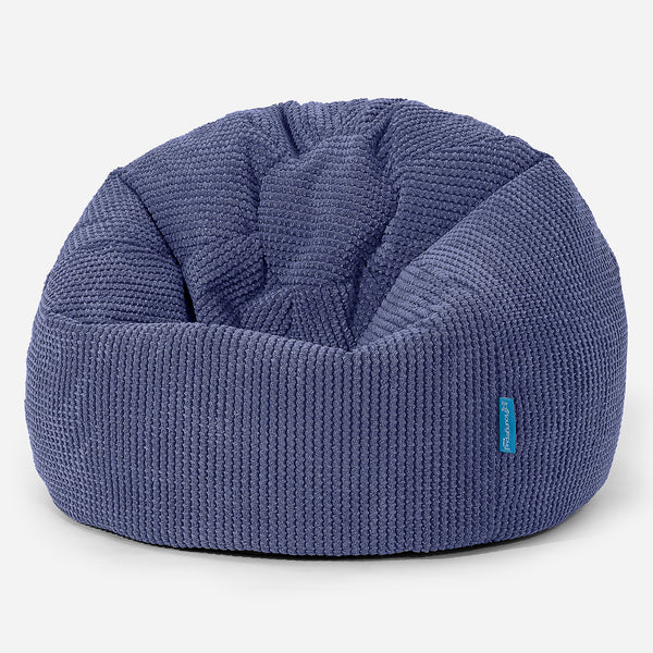 Klassisk Sittsäck Stol Barn 1-5 år - Pom-pom Lila 01