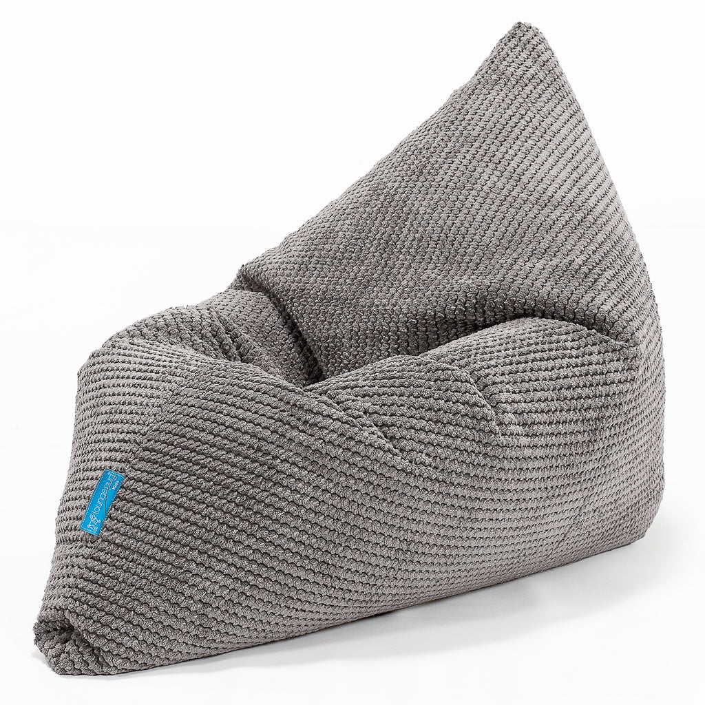 Sittsäck Barn Kudde - Pom-pom Mörkgrå 03