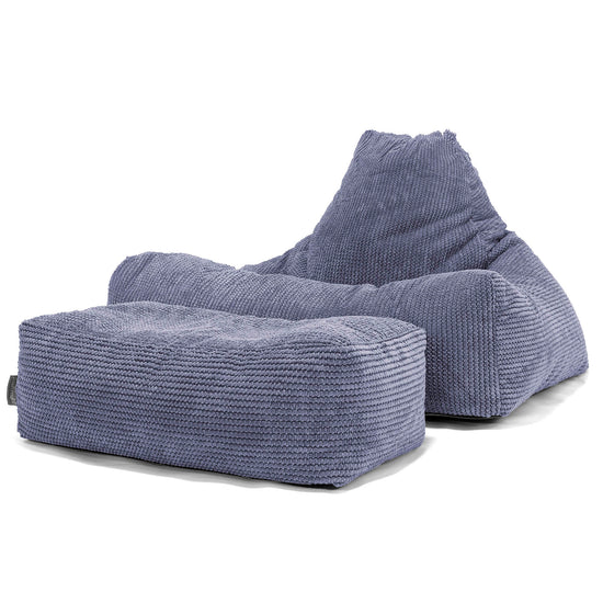 Sittsäck Lounge - Pom-pom Lila 02