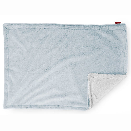 Sherpafilt - Fuskkaninpäls Gammelblå 03