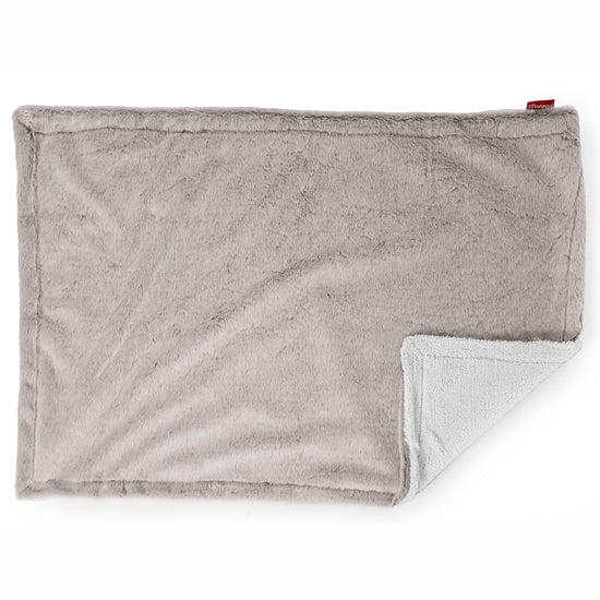 Sherpafilt - Fuskkaninpäls Ljusgrå 03