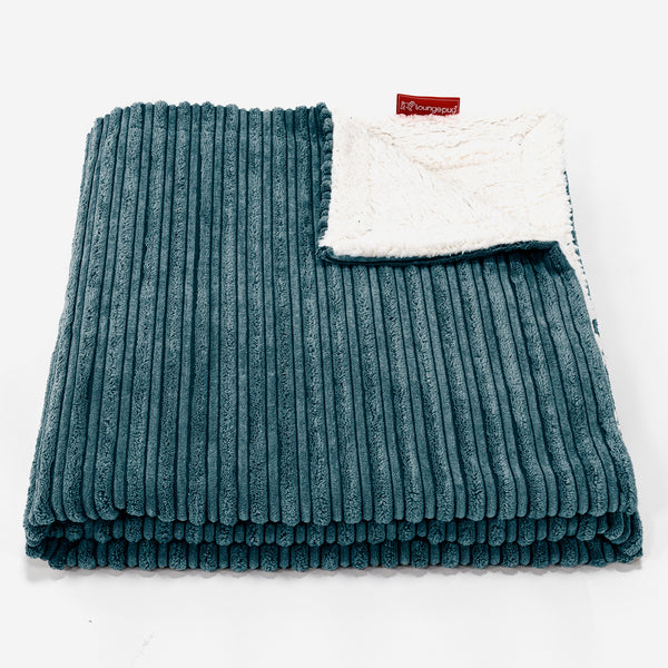 Sherpafilt - Klassisk Manchestertyg Teal 01