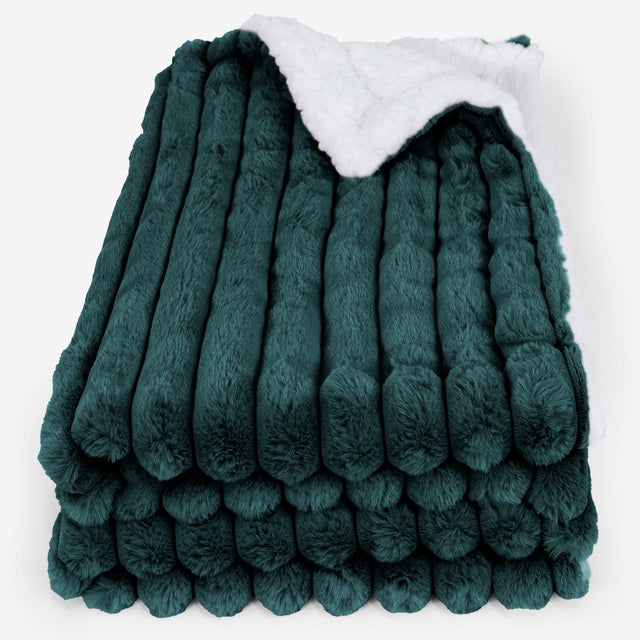 Sherpafilt - Ultraplyschmanchestertyg Teal 01