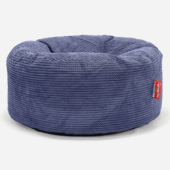 Sittpuff Rund - Pom-pom Lila 01