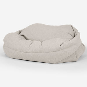Sabine Saccosäcksoffa - Boucle Elfenbensvit