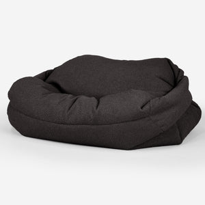 Sabine Saccosäcksoffa - Boucle Grafitgrå