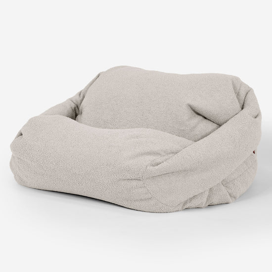 Sabine Saccosäckstol - Boucle Elfenbensvit_02