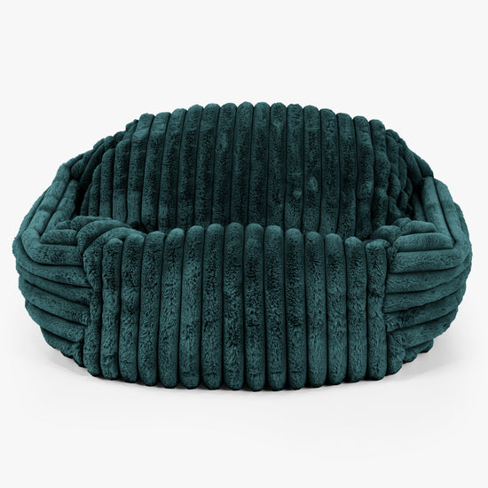 Sabine Saccosäckstol - Ultraplyschmanchestertyg Teal 01