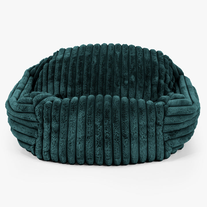 Sabine Saccosäckstol - Ultraplyschmanchestertyg Teal 01