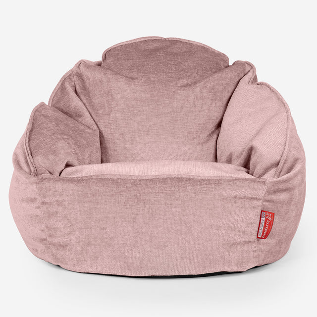 Saccosäck Bubble - Chenille Rosa 01