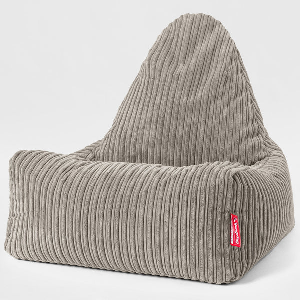 Saccosäck Scandi Lounger - Klassisk Manchestertyg Minkbrun 01