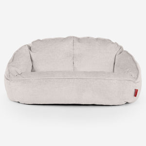 Saccosäck Soffa Bubble - Chenille Gräddvit