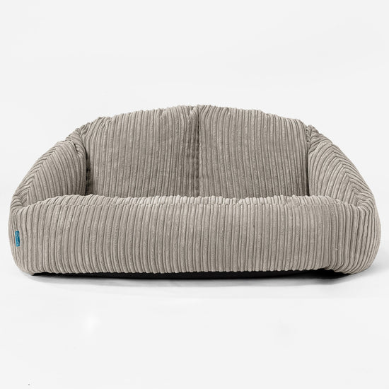 Bubble Barnsoffa Saccosäck 2-6 år - Klassisk Manchestertyg Minkbrun 01