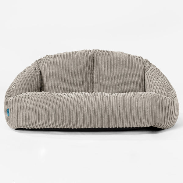 Bubble Barnsoffa Saccosäck 2-6 år - Klassisk Manchestertyg Minkbrun 01